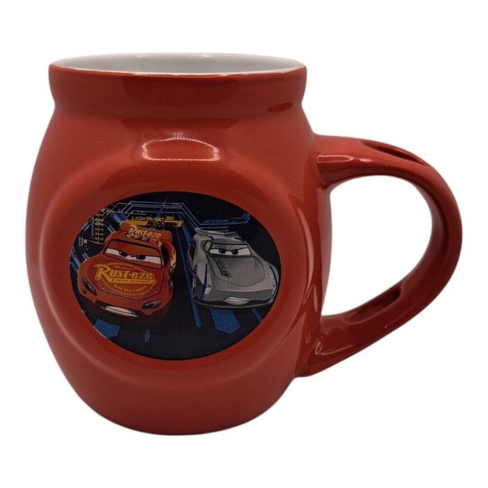 Disney Pixar Cars 2017 Lightening McQueen and Jackson Storm Mug